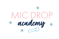 Mic Drop Academy LOGO Mic Drop Academy LOGO