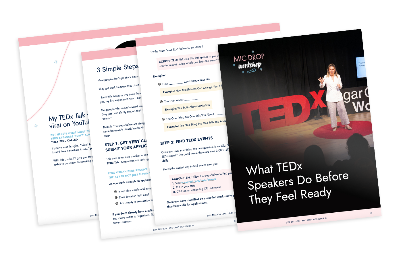 TEDx Bonus pages TEDx Bonus pages
