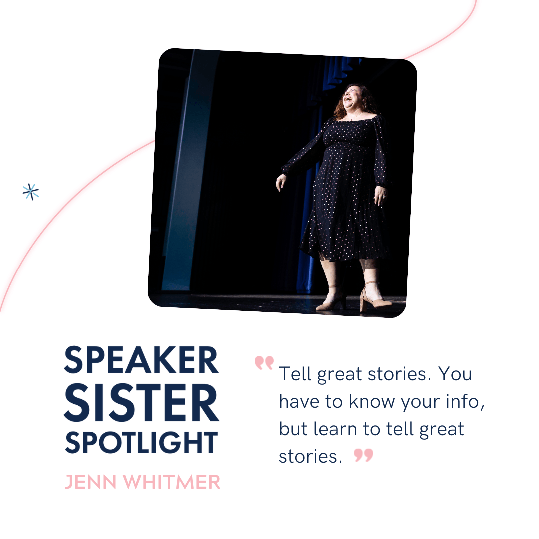 Public Speakers Sister Spotlight: Jenn Whitmer