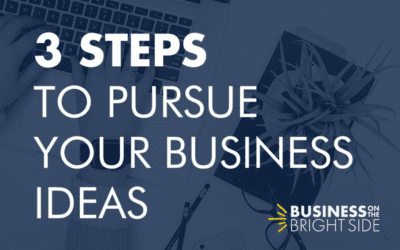 EPISODE 1: 3 Steps to Pursue Your Business Ideas
