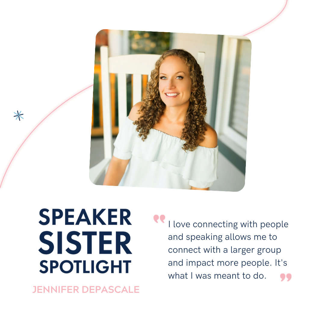 Public Speakers Sister Spotlight: Jennifer DePascale