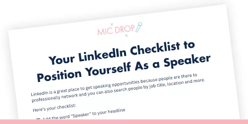 linkedin-checklist-position-yourself-as-a-public-speaker